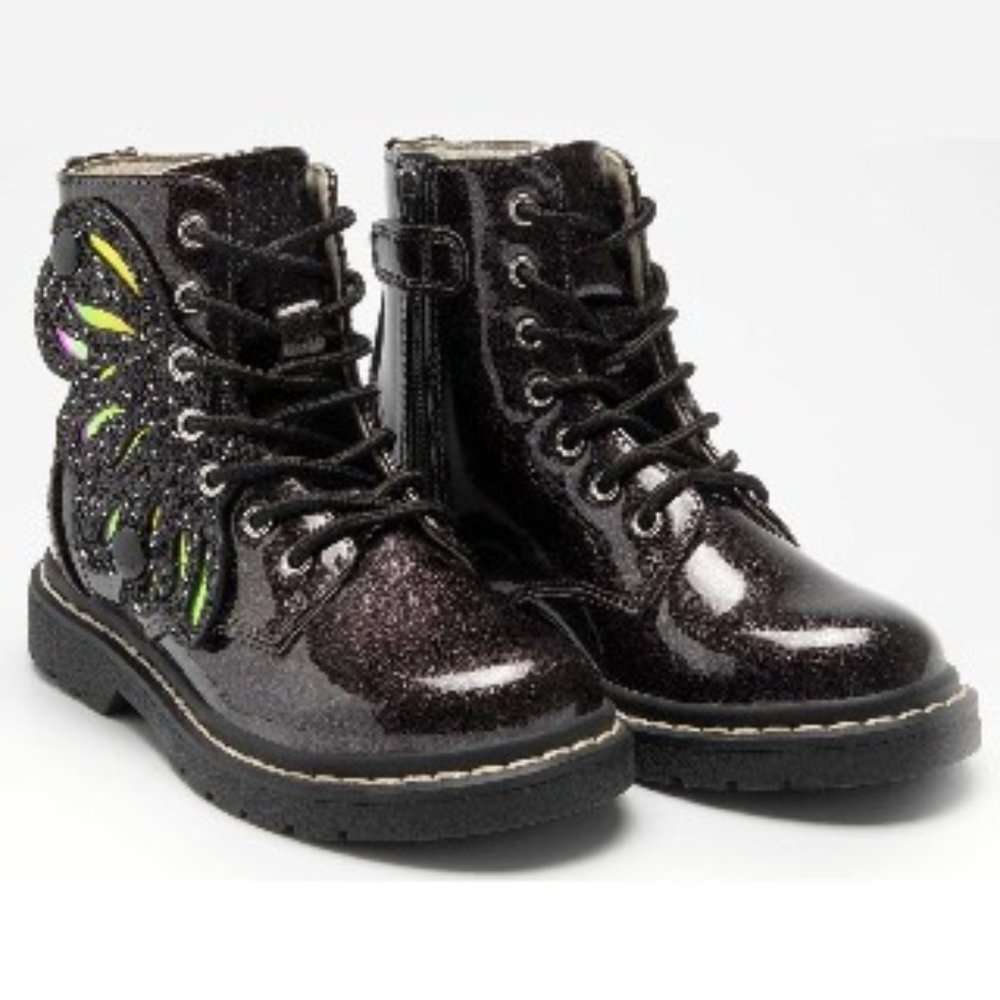 Lelli Kelly, Size 9.5, Black Glitter
